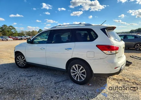 2016 Nissan Pathfinder S z USA, uszkodzony, nr VIN 5N1AR2MN0GC650219